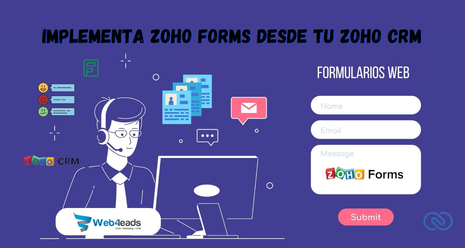  Implementa Zoho Forms desde tu Zoho CRM 